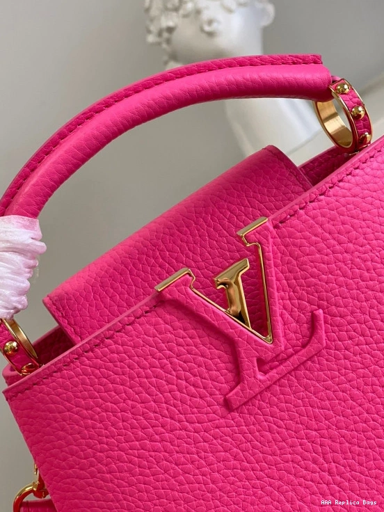 Aaa replica bags MINI VUITTON CAPUCINES LOUIS 0708